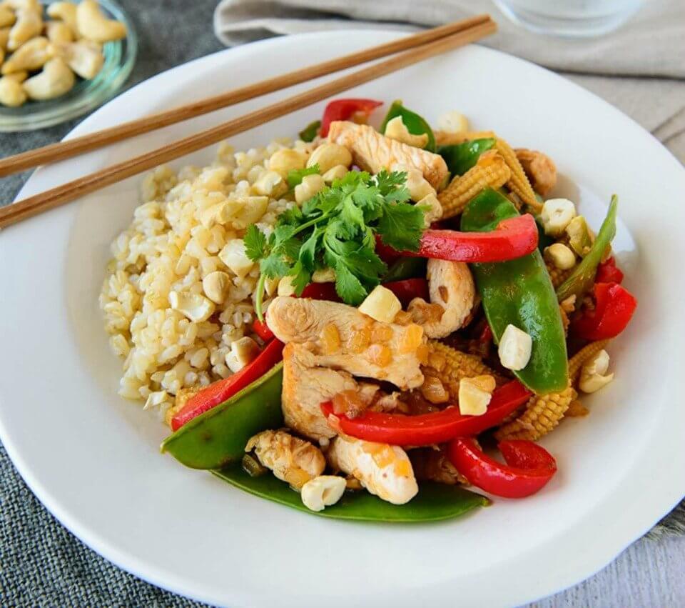 Honey-Lemon-And-Ginger-Chicken-Stirfry