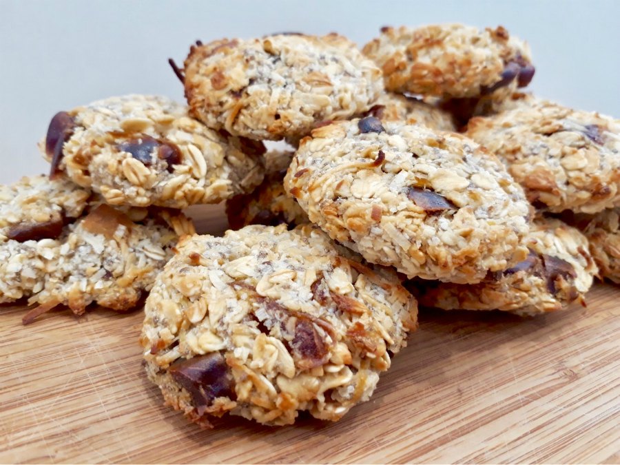 Lemon Date Oat Biscuits