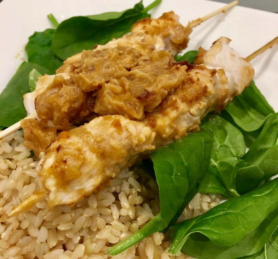 Satay Chicken Skewers_Leah Romiti