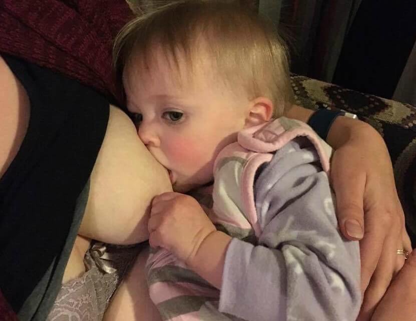 Sophie Breastfeeding