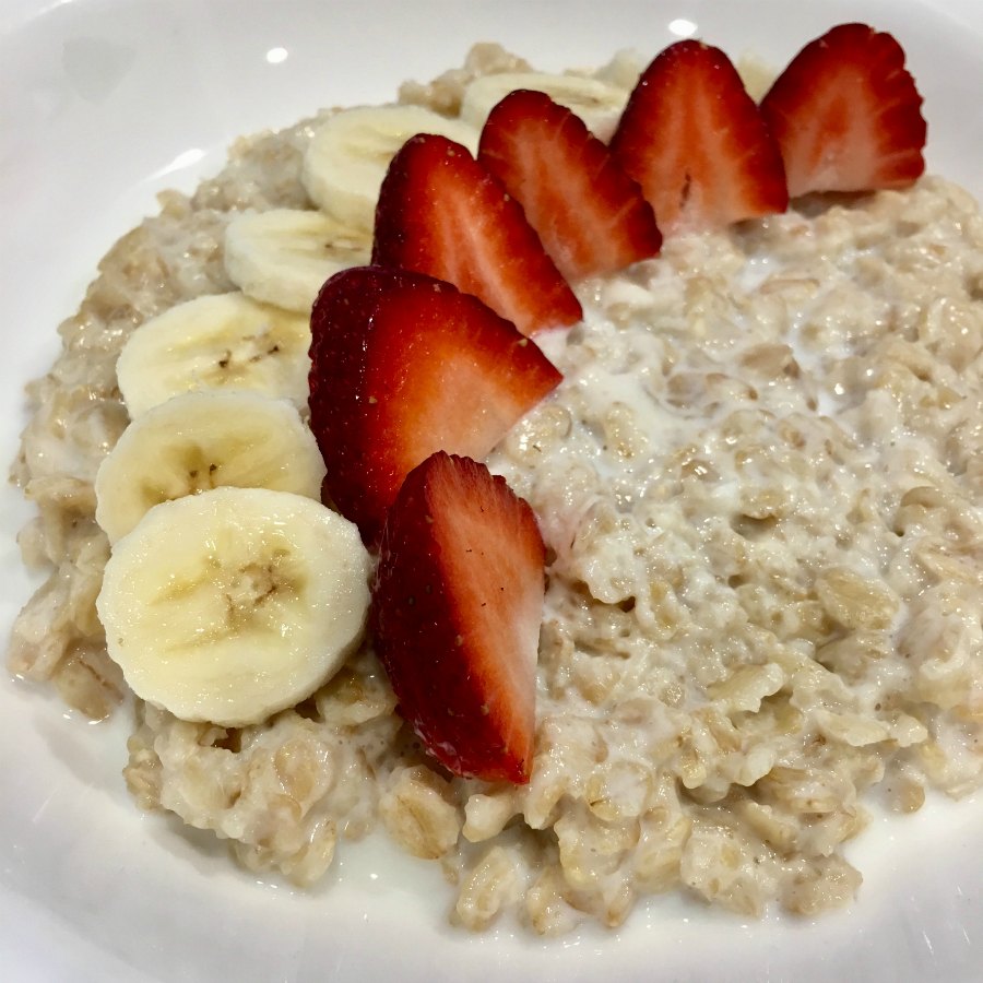 Strawberry Cream Oats