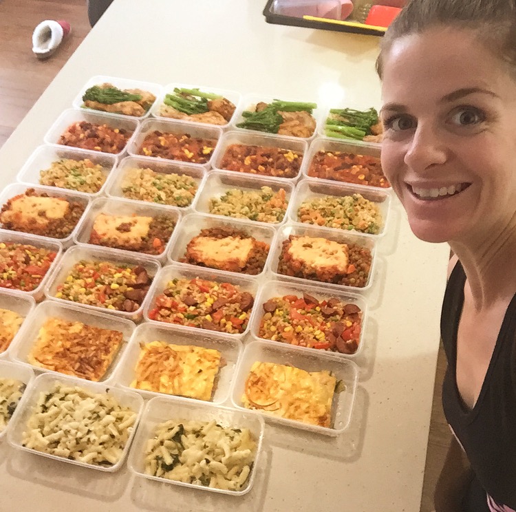 5 ways to create new healthy habits Stephanie meal prep