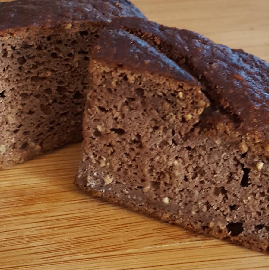 mocha banana bread