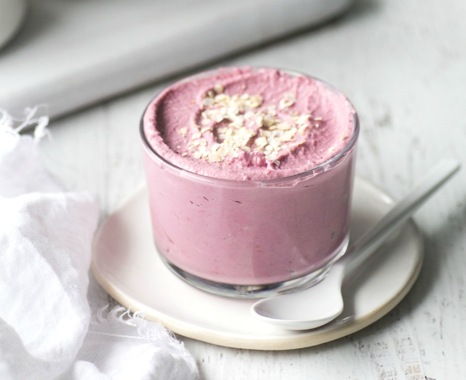 Creamy Raspberry Mousse