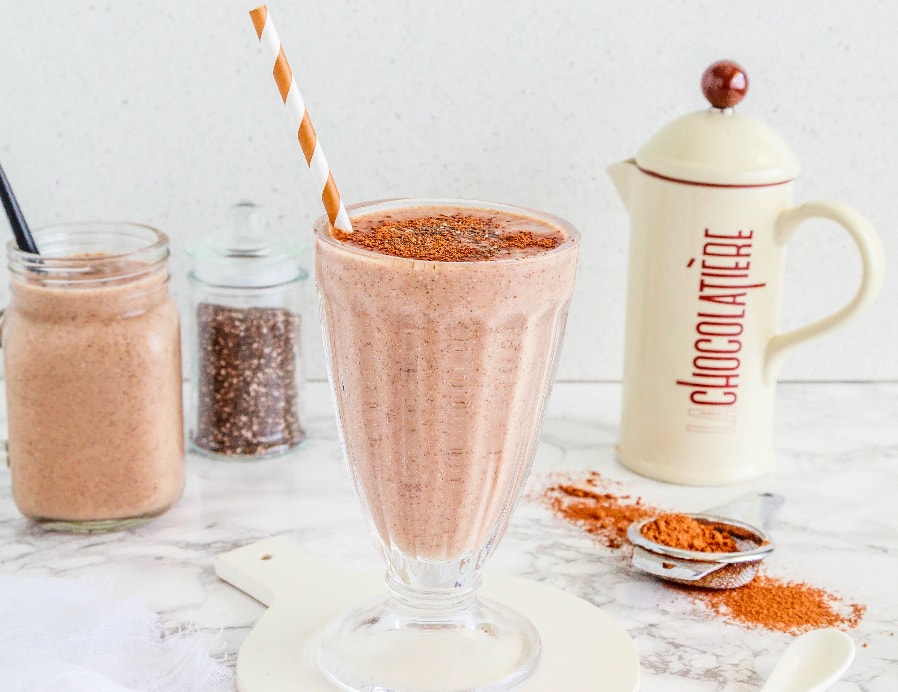 Healthy-Chocolate-Milkshake