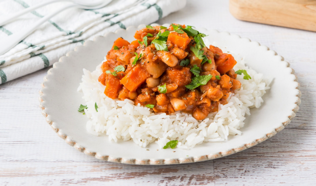 greek beans and rice