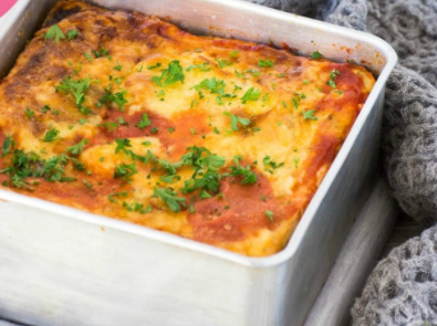 sweet potato lasagne