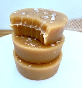 4 ingredient salted butterscotch fudge