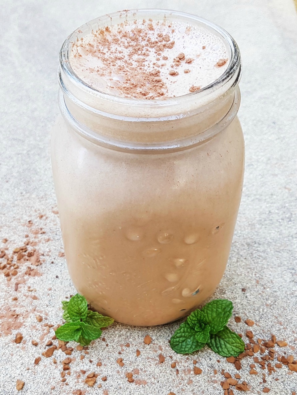 Double Choc Mint Milkshake Smoothie