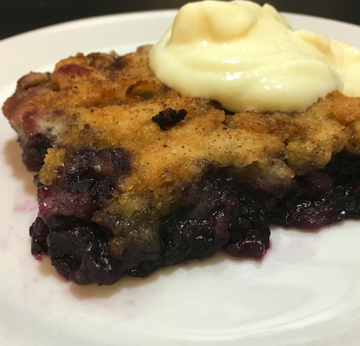 blueberry cobbler