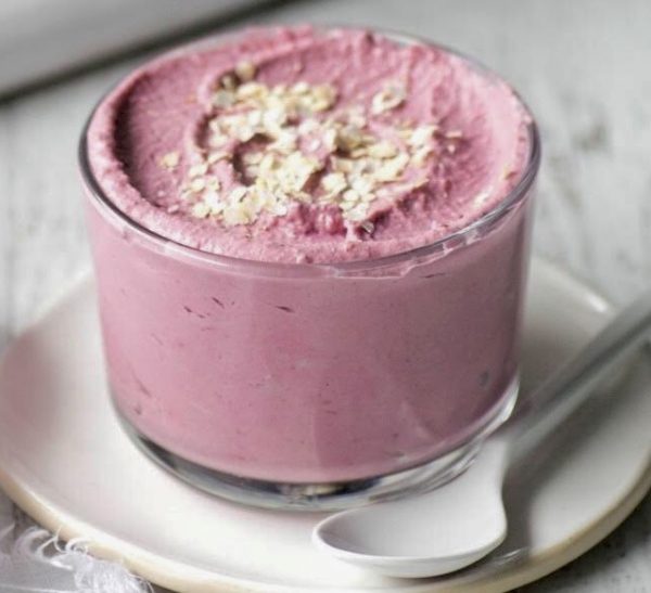 Creamy Raspberry Mousse