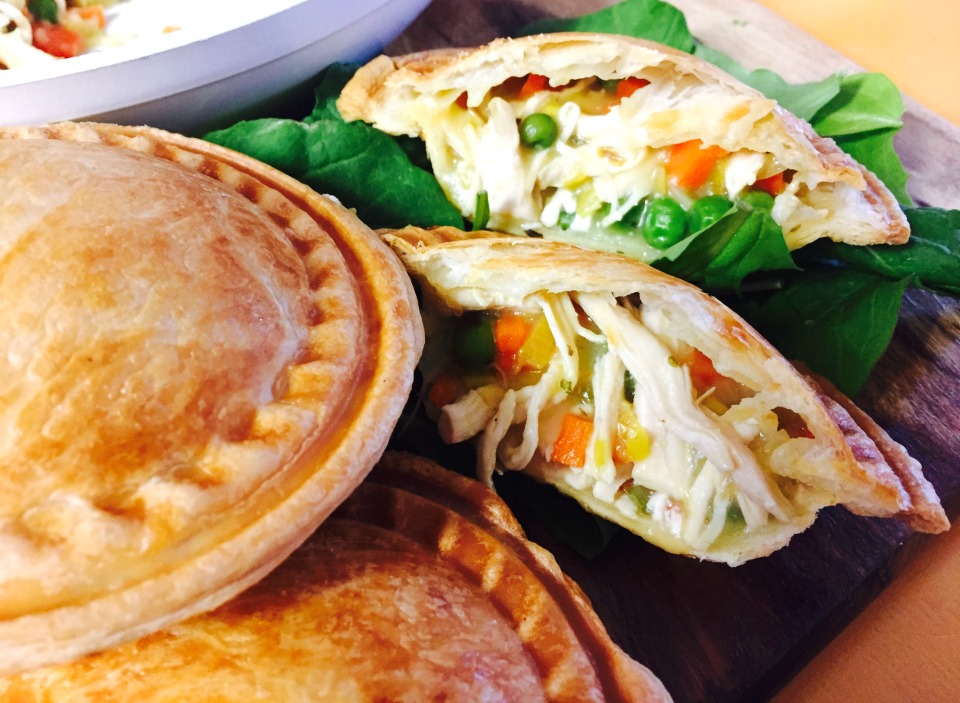 Chicken and Vegetable Pies