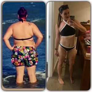 "I am going to own this body!" Mum loses 50kg and rocks her bikini bod!