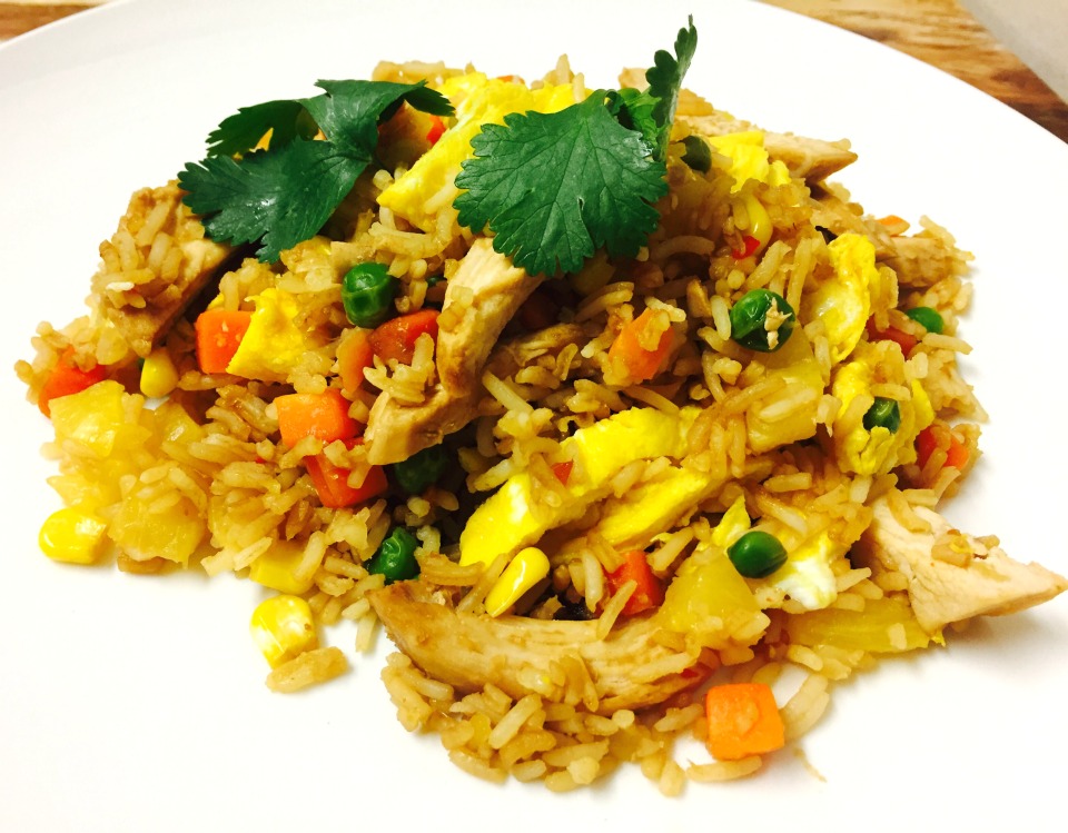 Chicken and Pineapple Fried Rice