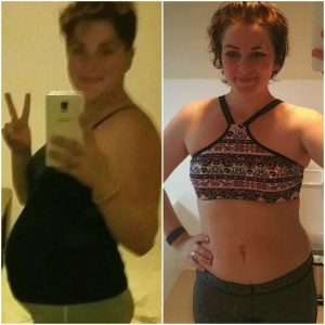 Mum loses 25kg by ditching the junk food and is shifting her belly fat