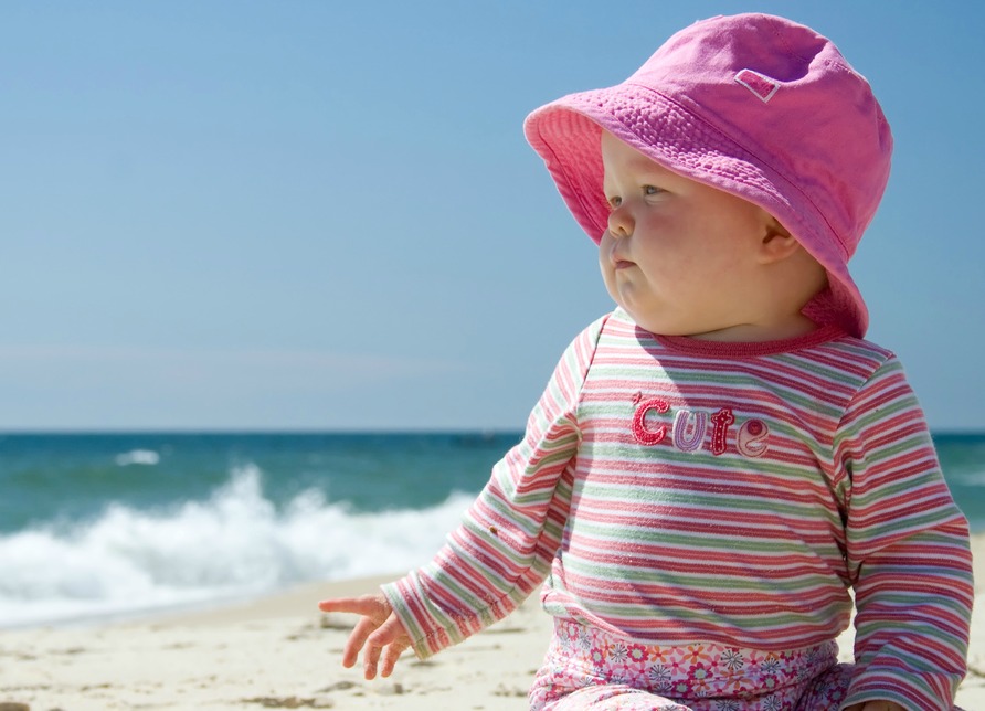 Summer skincare for baby