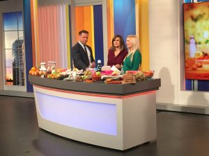 Rhian shares her tips on how to get the kids eating healthy food on Today!