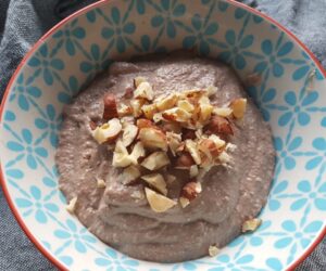 Choc-Berry Hazelnut Breakfast Bowl