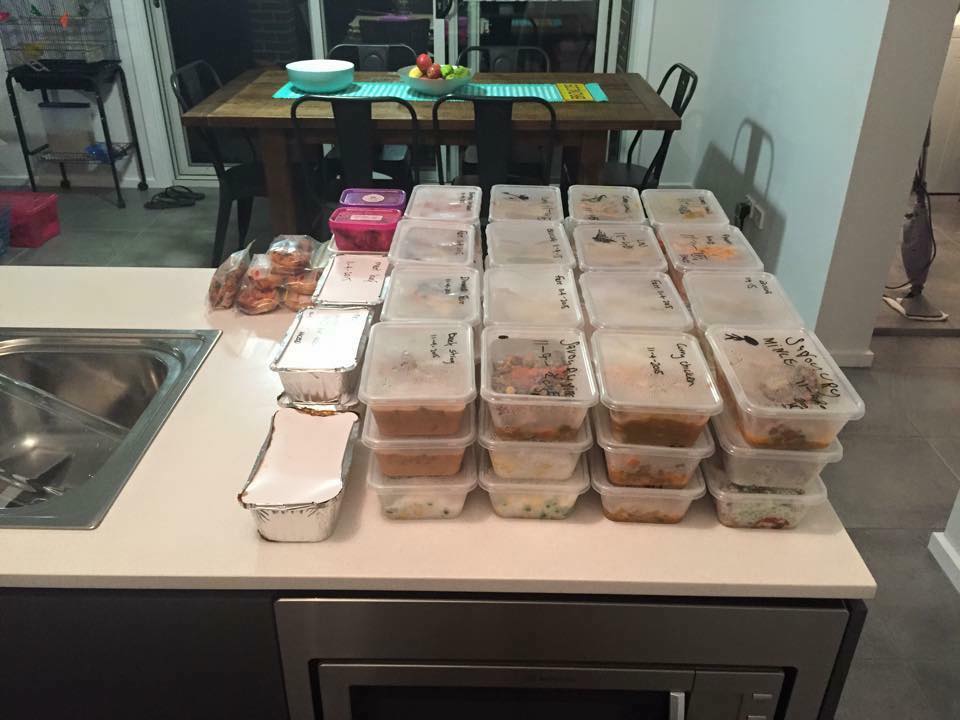 Natalie Grant Freezer meal and meal prep