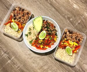 Protein packed turkey burrito bowl