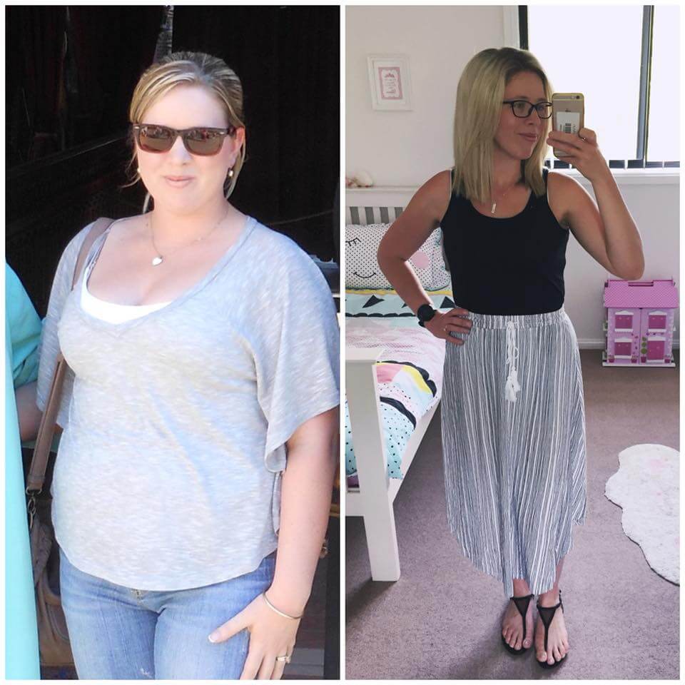 Check out Robyn's AMAZING 25kg weight loss transformation!