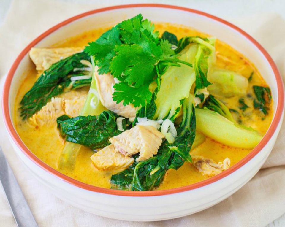 chicken laksa