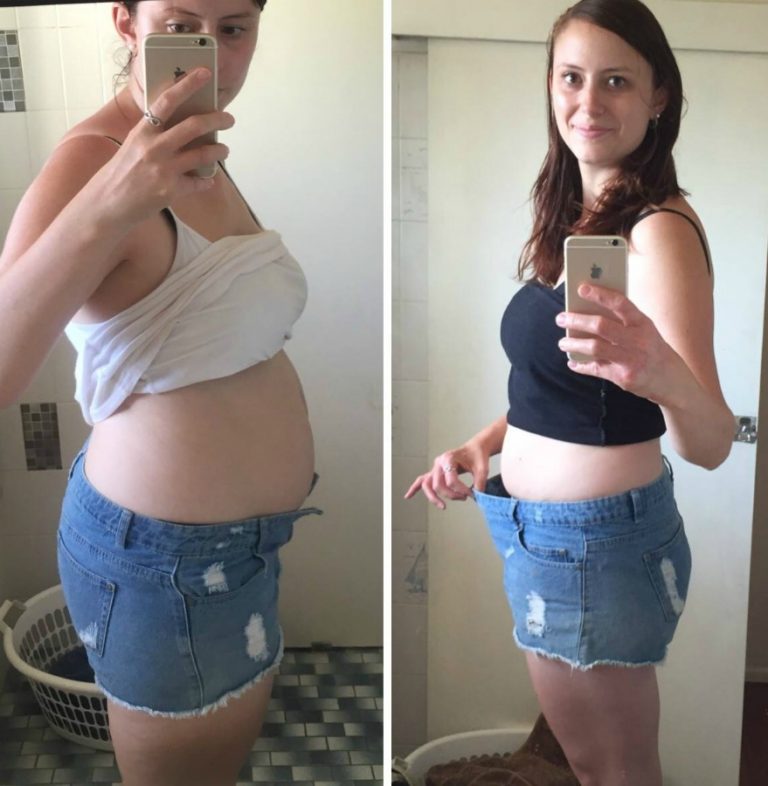 Mum loses 22kgs in 11 months and shares her four top tips for BANISHING the BELLY FAT