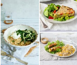 Brown Rice Collage