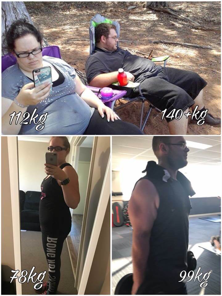 This mum lost 34kg* and her brother 41kg* and helped each other along the way Joanna and her brother
