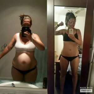 This mum is 5kg away from her goal weight and won't let her depression take control of her!