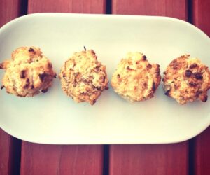 Spiced Apple Coconut Mini Muffins