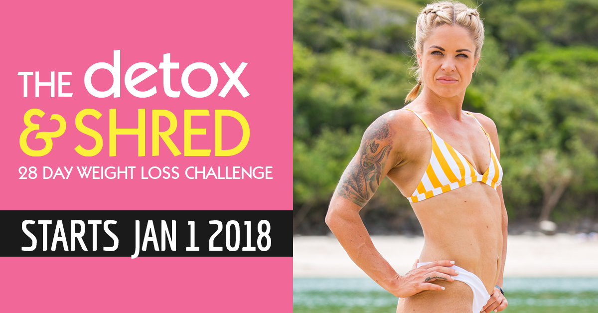 Detox Shred marketing