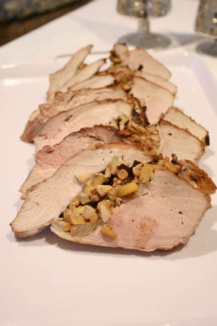 Apple and Walnut Pork Roast