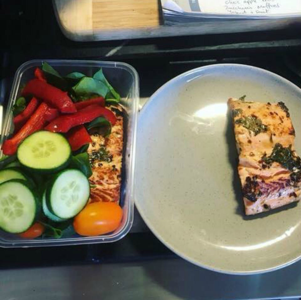 Chilli, Lime and Coriander Salmon