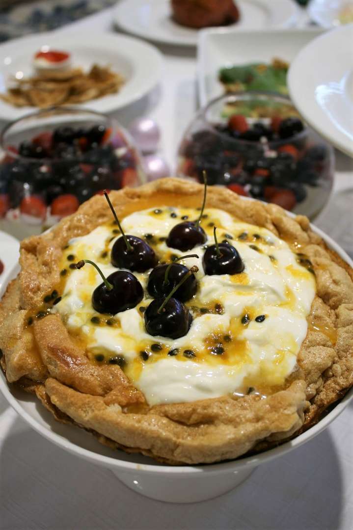 Individual Christmas Pavlova