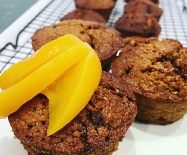 Peaches and Cream Muffins