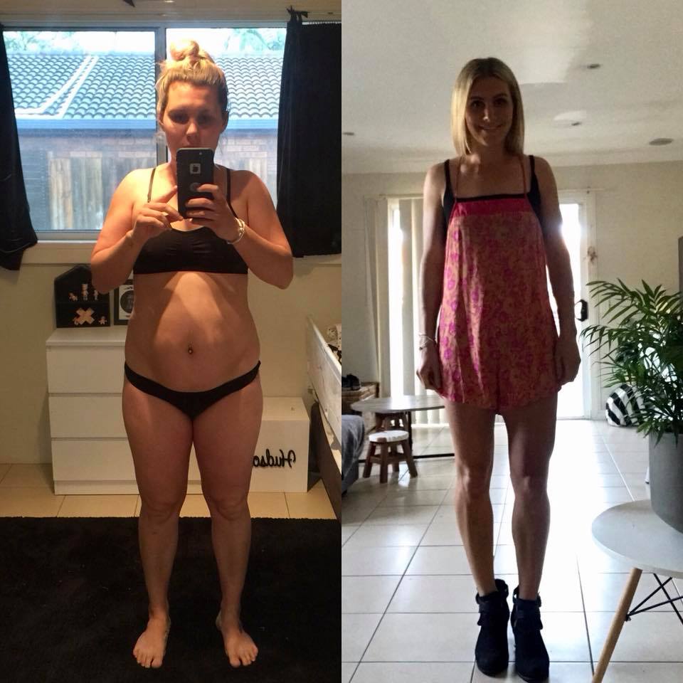 Now 9kg* under her goal weight this mum believes consistency is key