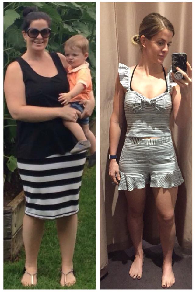 Stephanie Marriott before and after