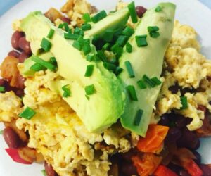 Mexican Style Scrambled Eggs