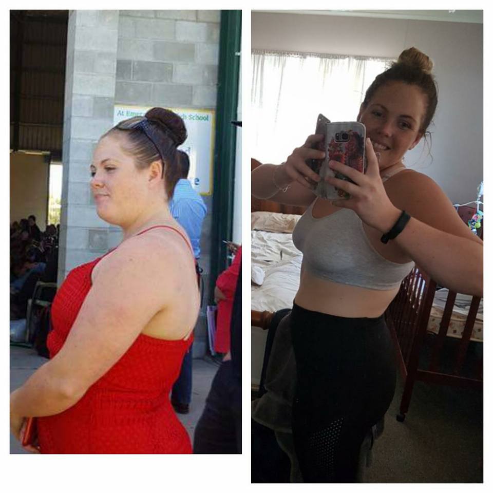 Dominique Whiley before and after pic