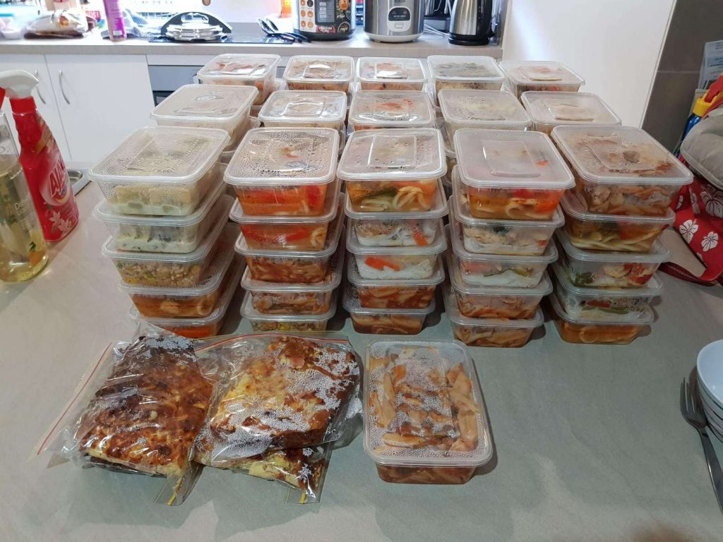 Elyce Thompson meal prep 3