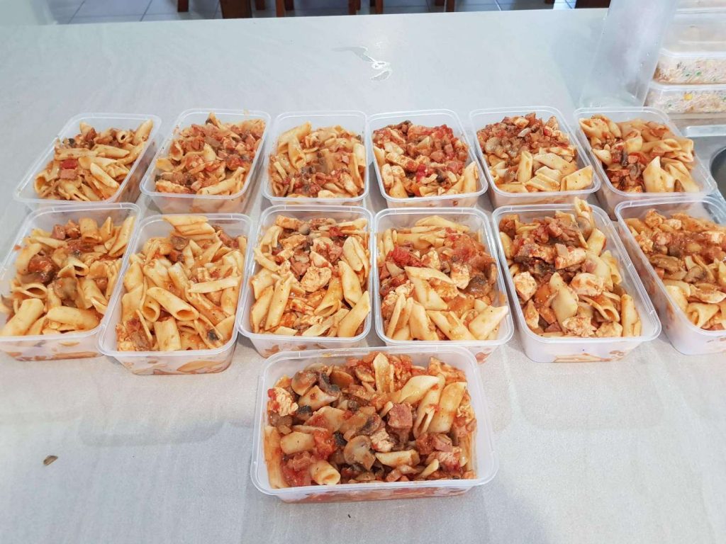 Chicken & chorizo pasta