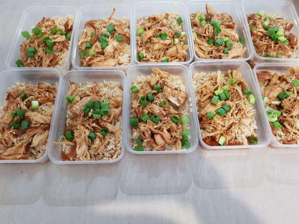 Slow cooked Asian chicken