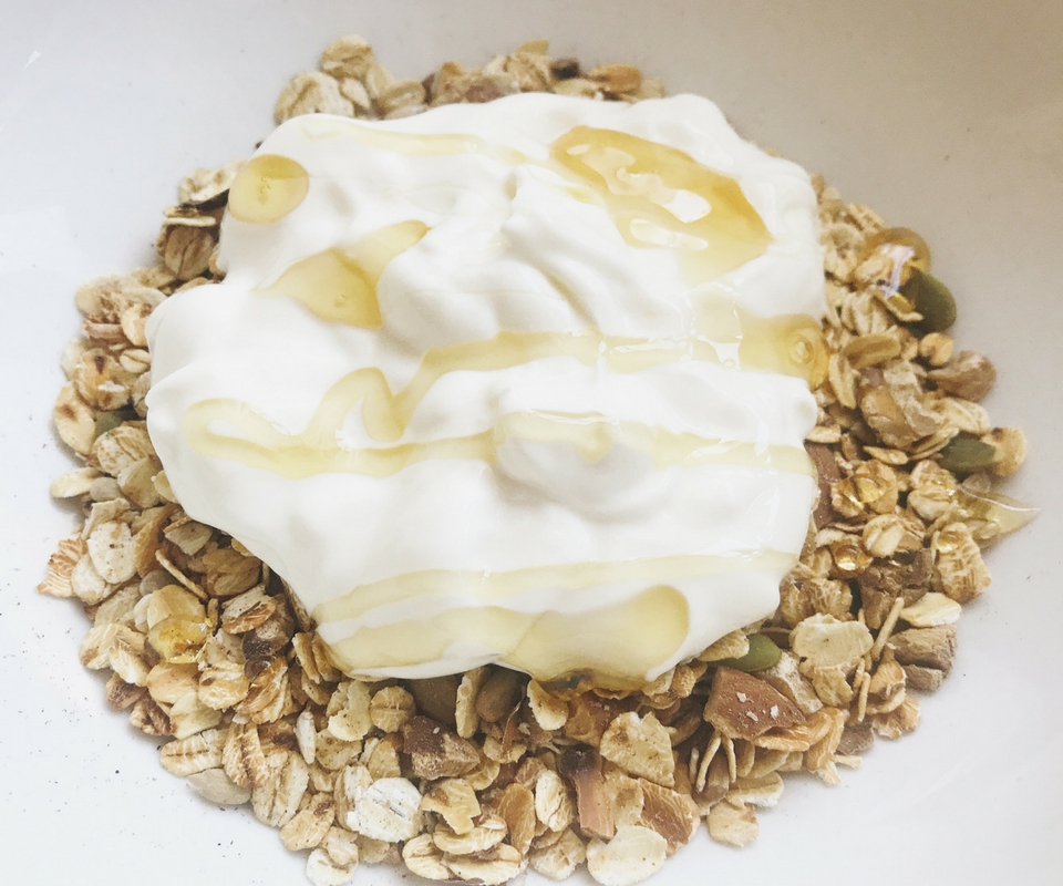 Nut and seed granola