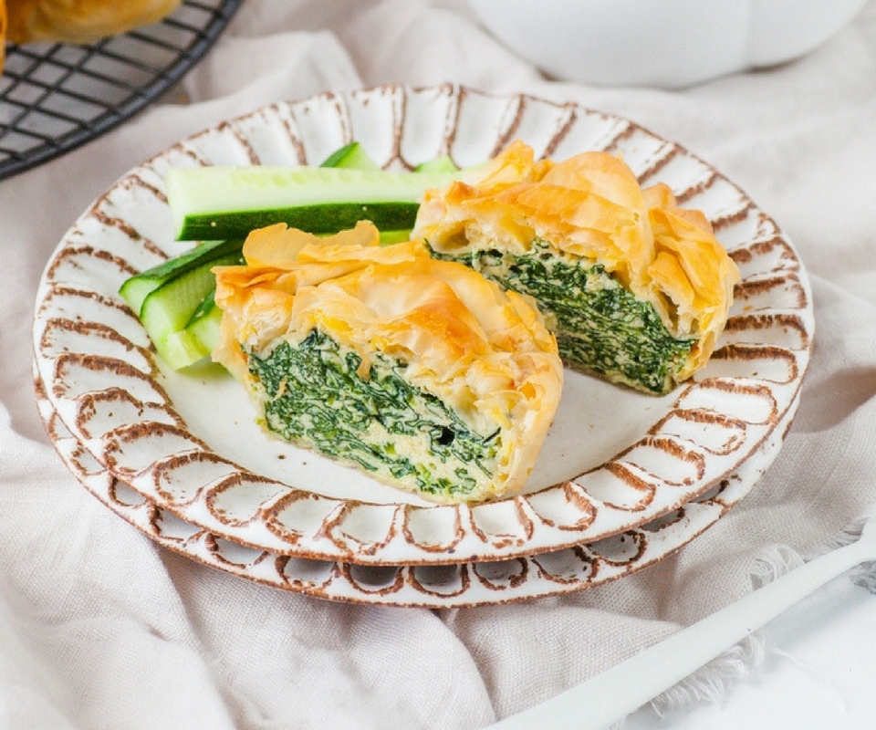 Spinach and Cheese Breakfast Pie