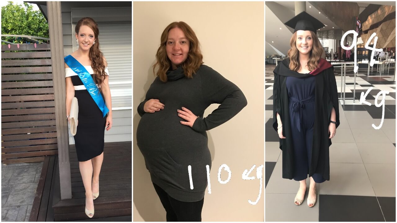 This mum suffered a 3cm ab separation and lost 16kg after giving birth