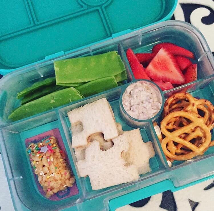 packed lunch box