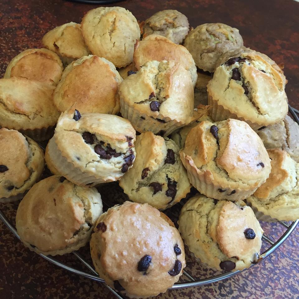 choc chip muffins