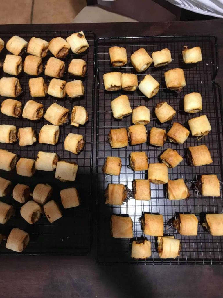 Hidden veg sausage rolls