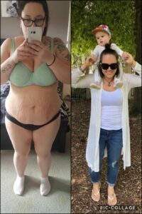 Melanie has lost 35kg in 12 months!